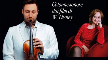 Il duo Donzelli e Alessandrini per incantare il teatro di Porto San Giorgio sulle melodie Disney