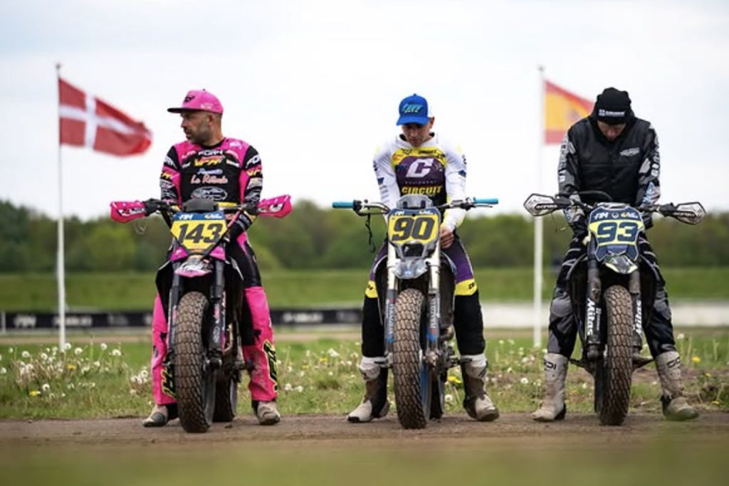 Tuzi VFR Racing in pista ai campionati flat track in Friuli