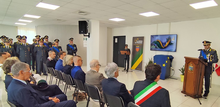 252° GdF: il comandante Angelini traccia il resoconto attività delle Fiamme Gialle di Fermo