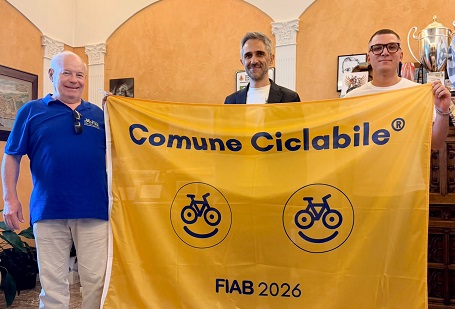 Porto San Giorgio conferma la Bandiera gialla Comune Ciclabile