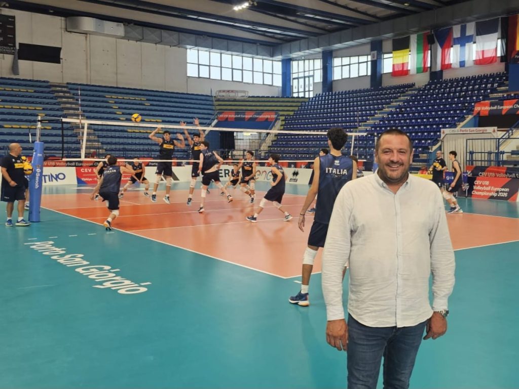 A Porto San Giorgio gli Europei Volley Maschile U18. Senzacqua: “palasport moderno grazie ai fondi GSE”