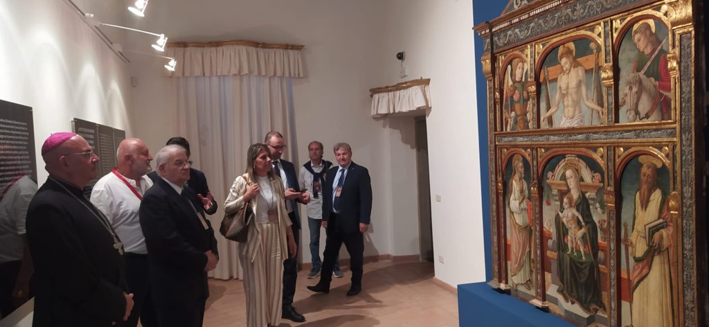 I polittici dei Crivelli in mostra alla pinacoteca “Ricci” di Monte San Martino