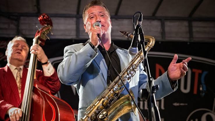 Ray Gelato e la sua band al “Jazz e non solo Jazz” di Fermo