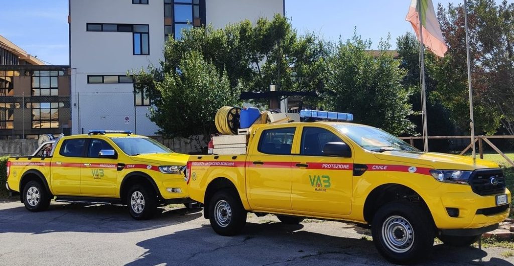 Protezione civile: 700 mila euro erogati dalla Regione Marche per antincendio boschivo, mezzi e attrezzature